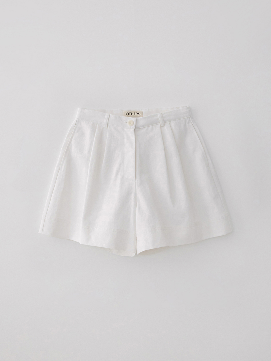 String Cotton Shorts (white)